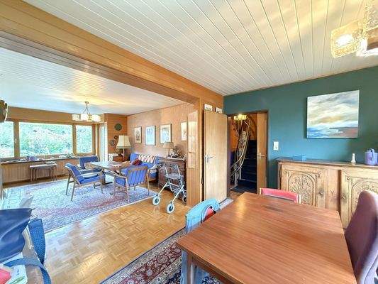 Speise- und Wohnzimmer