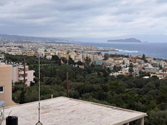 Kreta, Chania: Grundstück mit Meerblick in Halepa zu verkaufen