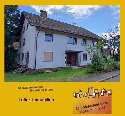 Ansicht B) neues Haus