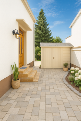 Einfahrt Visualisierung