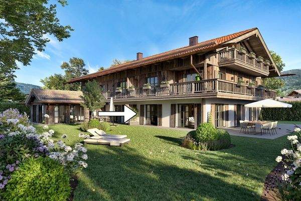 Außenansicht Süd/Ost Visualisierung