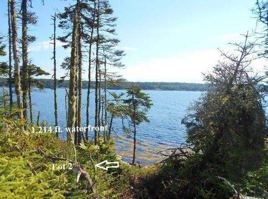 Vermessungspunkt am Wasser - 370m Wasserfront