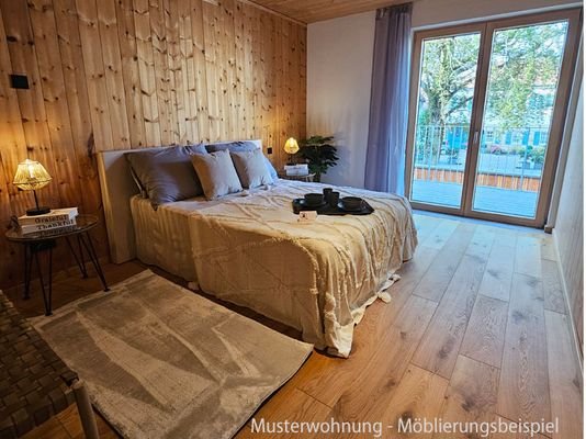 NEUE Musterwohnung - Schlafzimmer