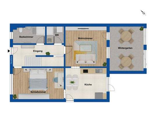 Grundriss Erdgeschoss