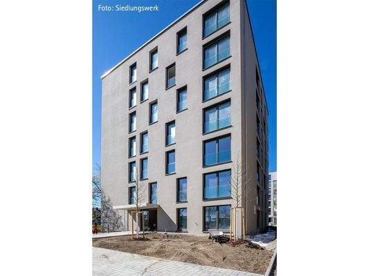 Baufortschritt Haus 7: Blick von Osten