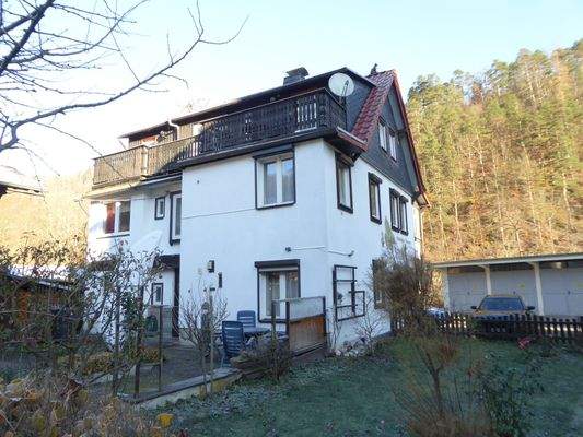 Gebäude Hinteransicht