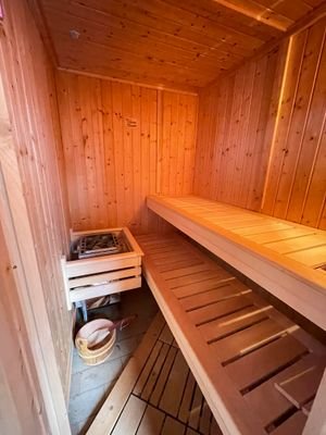 Sauna Innenansicht