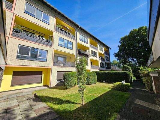 Rückseite Mehrfamilienhaus