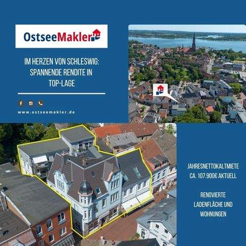 Schleswig Renditeobjekte, Mehrfamilienhäuser, Geschäftshäuser, Kapitalanlage