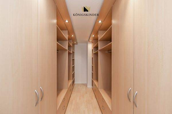 Begehbarer Kleiderschrank