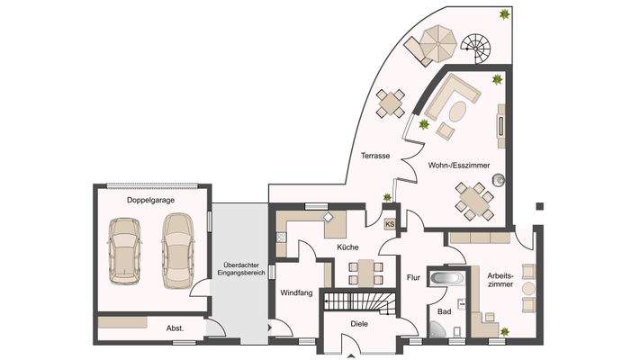 Grundriss Erdgeschoss