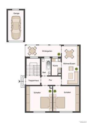 Grundriss Erdgeschoss