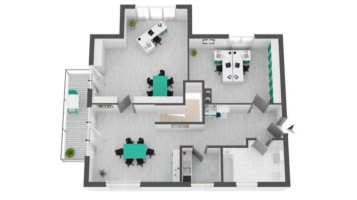 Grundriss Obergeschoss