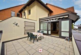 KI generiert - Dachterrasse 