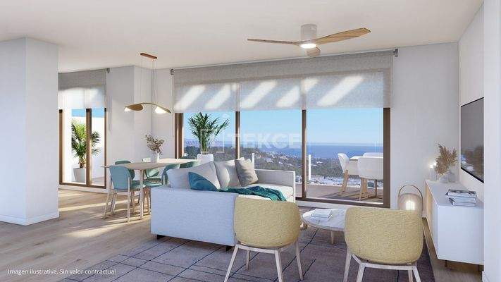 Modern Spacious Townhouses with Communal Pool in La Nucia