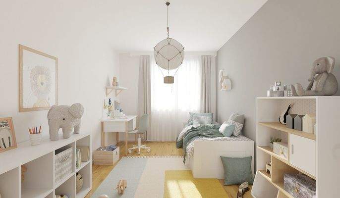 Ein Kinderzimmer zum wohlfühlen