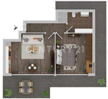 Wohnbereich 2 (91m²)