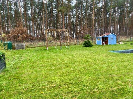 Garten / Waldblick 
