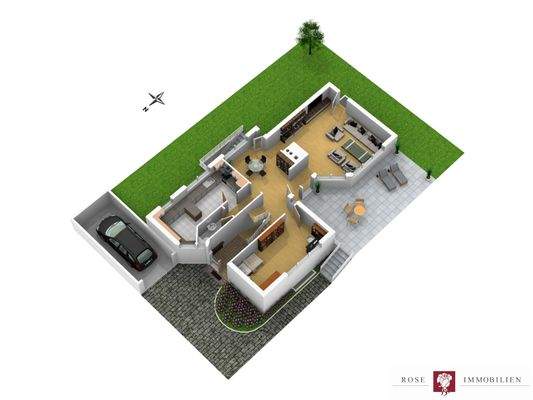 Grundriss EG (unverbindliche Illustration)