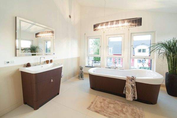 Wellness für Körper und Seele, Bad-Gestaltungsbeispiel 