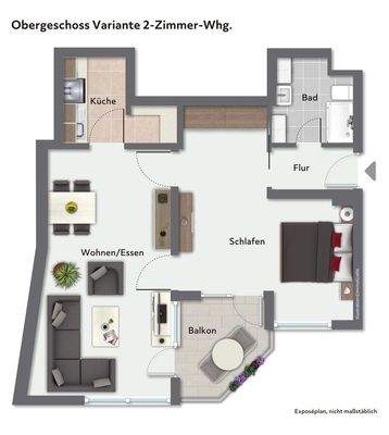 Ehemaliger Grundriss