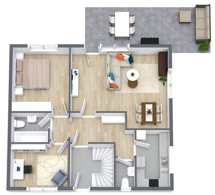 Grundriss - Erdgeschoss