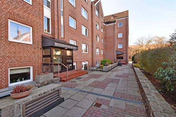 Zugang zu den Hauseingängen