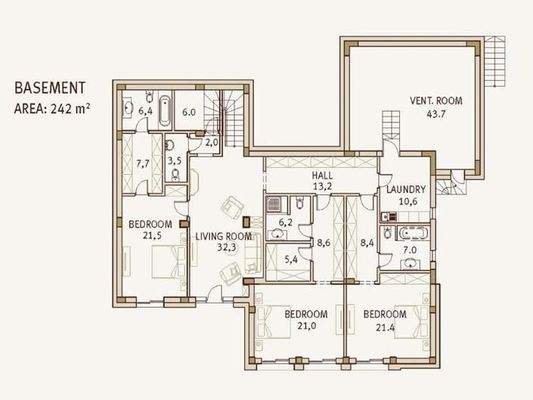 Kreta, Elounda: Rohbau - Luxusvilla mit atemberaubender Aussicht zu verkaufen