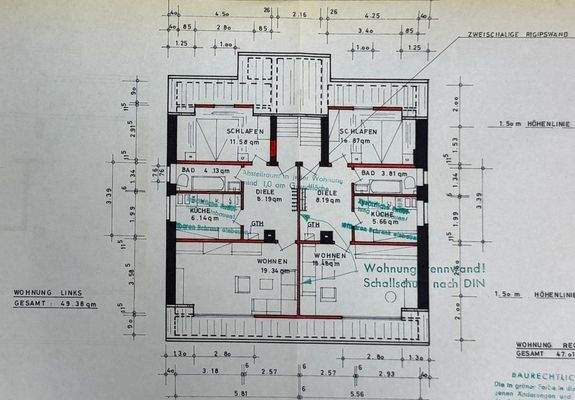 Grundriss Dachgeschoss