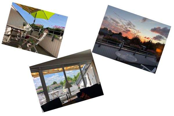 Dachterrasse - Eindrücke im Sommer