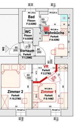 Plan FH 35 m2