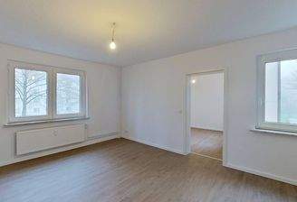 Ansicht I: Wohn- und Esszimmer