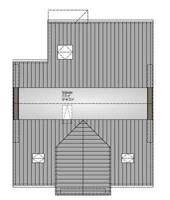 Spitzboden, 11,5 m² Nutzfläche