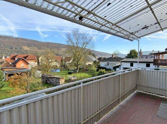 Balkon im Obergeschoss