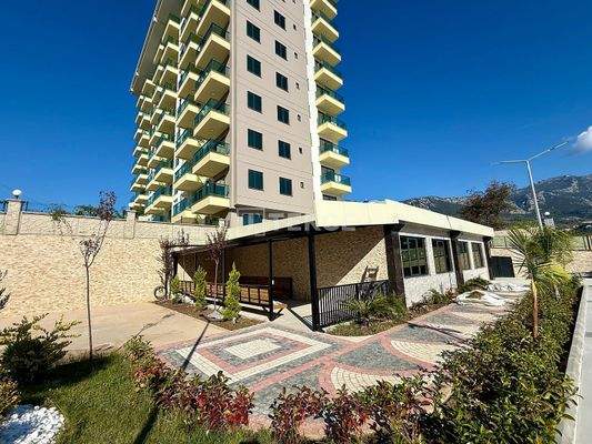 Sea Views Apartments in a Complex in Alanya
