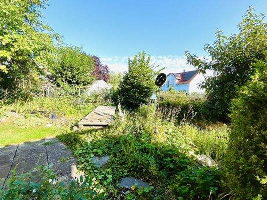 Der Garten im Nord-Westen Ihres Hauses