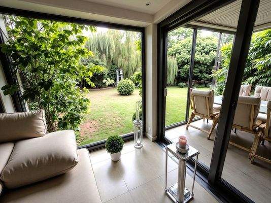 Ki - Blick in den Garten