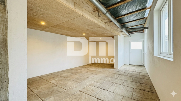 Garage /KI generiert Eingangsbereich überdacht