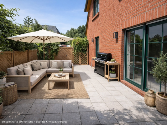 Terrasse EG - möbliert