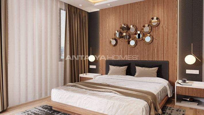 Newly-Built Properties in a Beachside Complex with Pool in Mersin