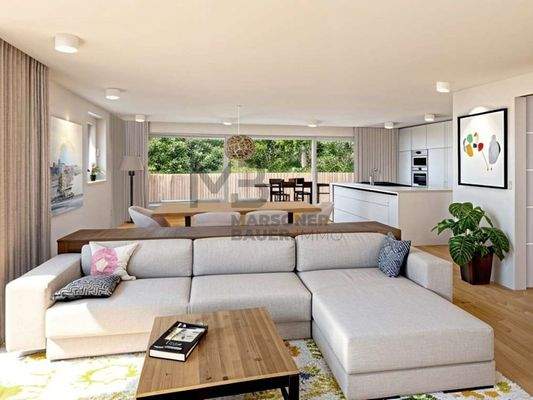 Grundriss Wohnung 10 mit Terrasse im 2./letzten Stock - planimetria appartamento 10 con terrazza al 2./ultimo piano