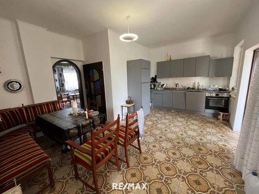 Küche und Essbereich