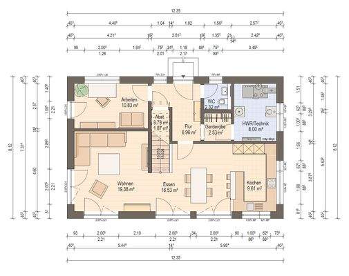 Grundriss Erdgeschoss