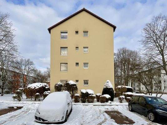 Giebelansicht Wohngebäude