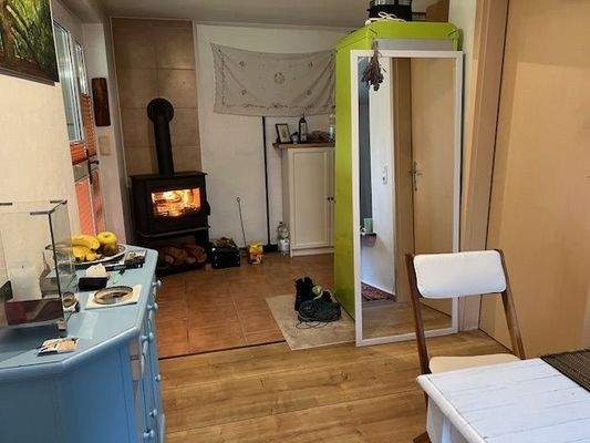 Bungalow Wohnbereich