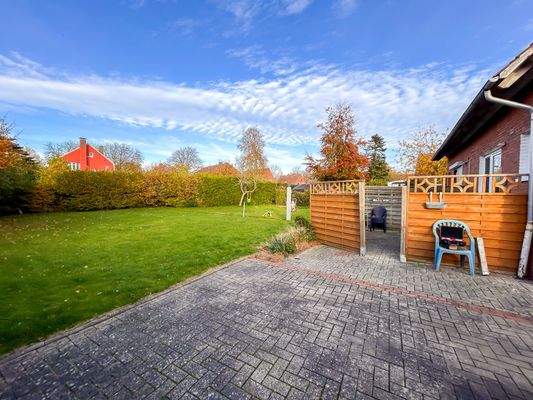 Garten Terrasse DHH Links