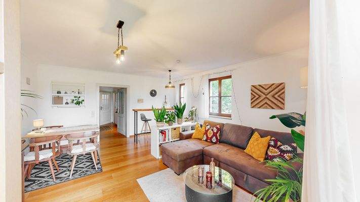 Wohnbereich EG Wohnung 2 