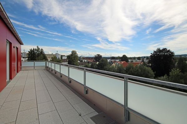 Dachterrasse Westseite