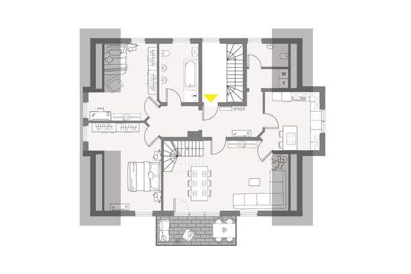 Grundriss Dachgeschoss