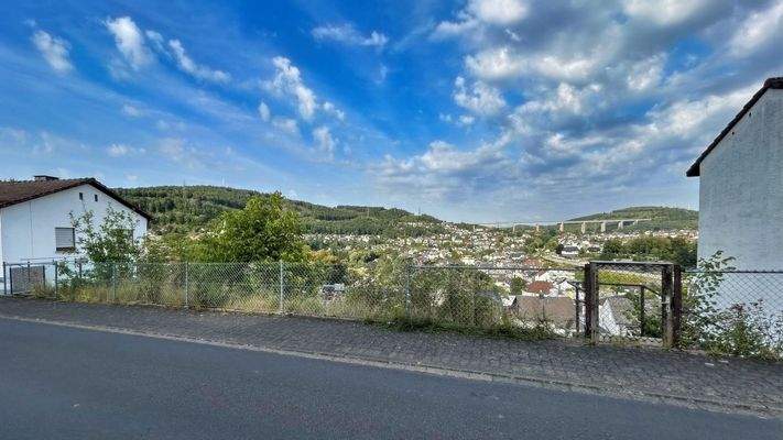 Blick von der Straße